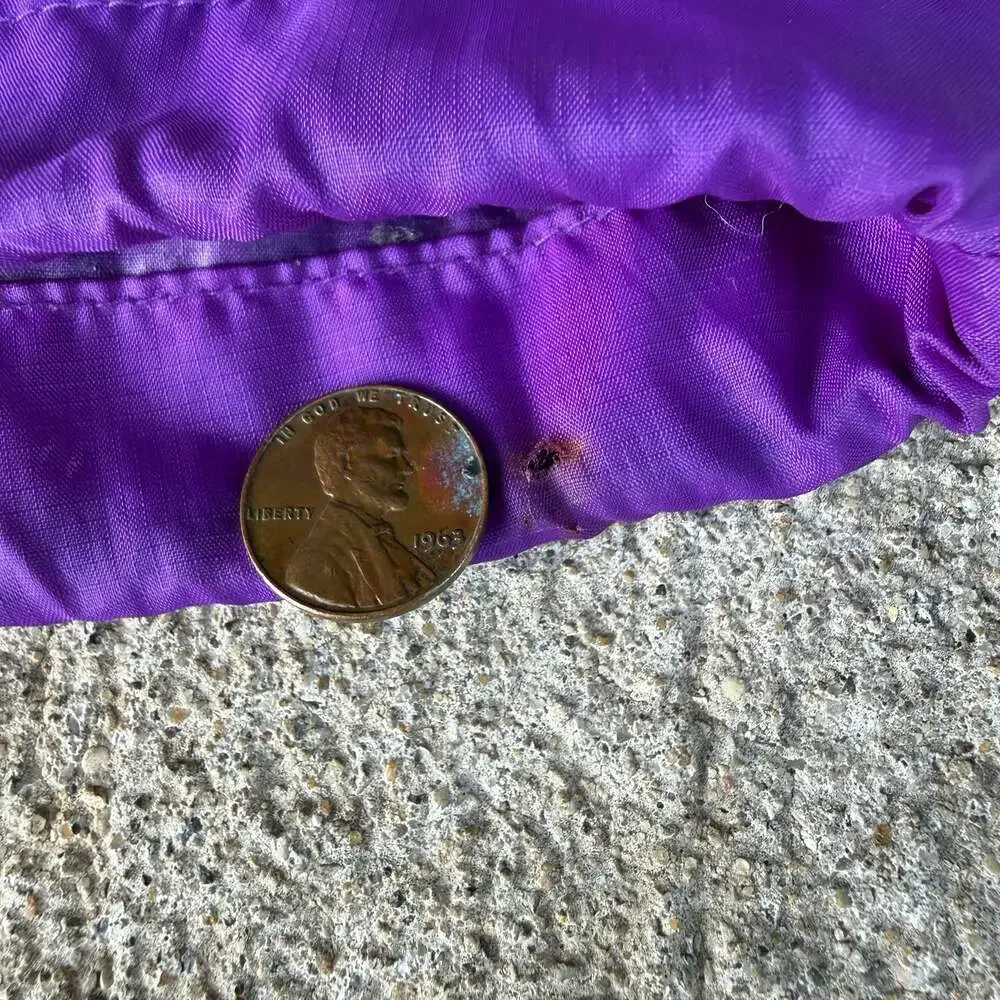 Vintage 90s Nike ACG Teal and Purple Colorblock Windbreaker Jacket XL